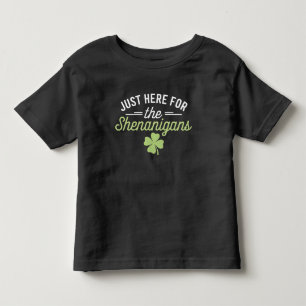 Bara här för rackartyg St. Patrick's Day T Shirt