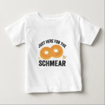 Bara här för Schmear Funny Hanukkah Bread T Shirt<br><div class="desc">hanukkah, jewant, chanukah, menorah, dreidel, gift, födelsedag, helgdag, latke</div>