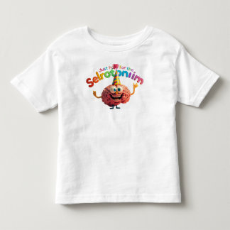 Bara här för Serotonin Barn T-Shirt | Söt