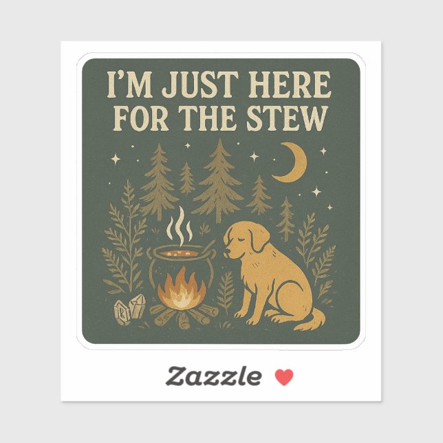 Bara här för stendekalen klistermärken (Ark)