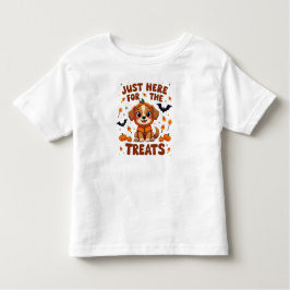 Bara här för Treats Halloween T Shirt