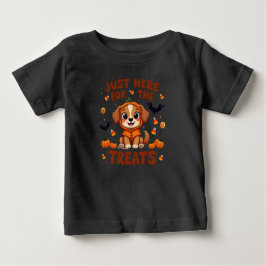 Bara här för Treats Halloween T Shirt