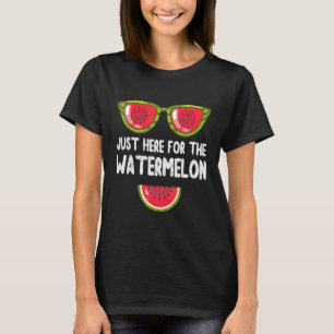 Bara här för Watermelon Melon Manar Women Summe T Shirt
