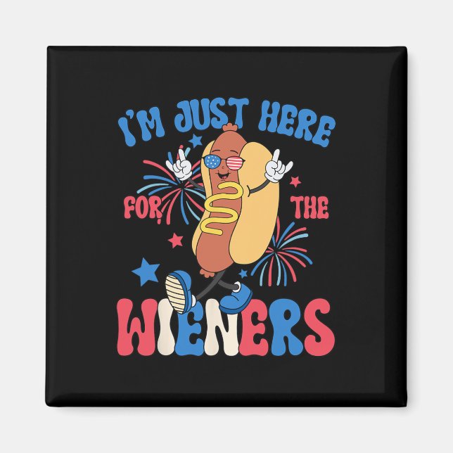 Bara här för Weiners 4:e juli... Magnet (Framsidan)