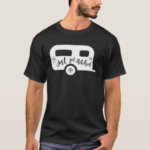 Bara Har Hitched Bride Groom Camping Couple weddin T Shirt