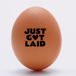 Bara har lade ägg mini frimärke stämpel