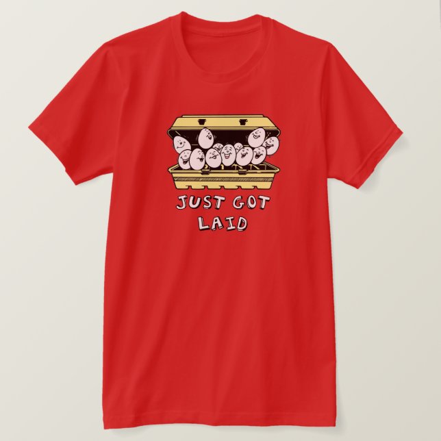 Bara Har Laid Shirt Tee Shirt (Design framsida)