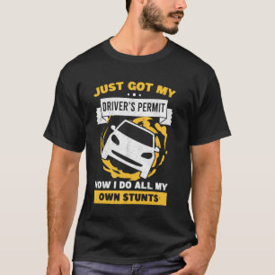 Bara Har mina drivrutiner tillåter att körkortstun T Shirt