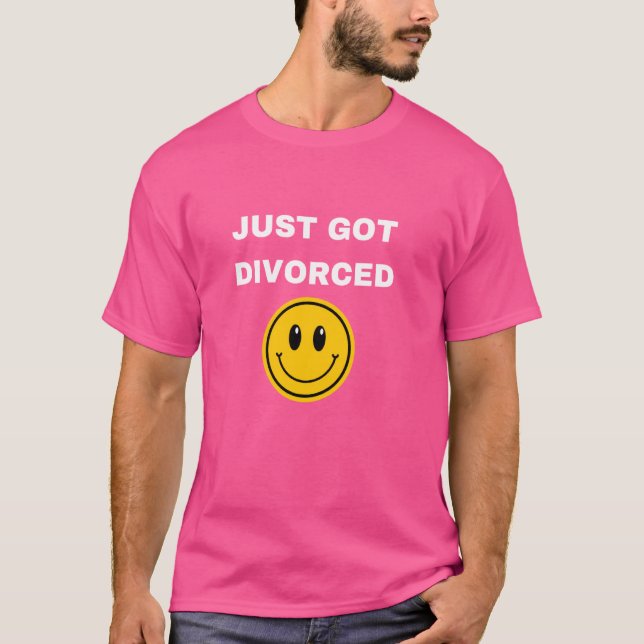 Bara Har skild från finare, slutligen skild T Shirt (Framsida)