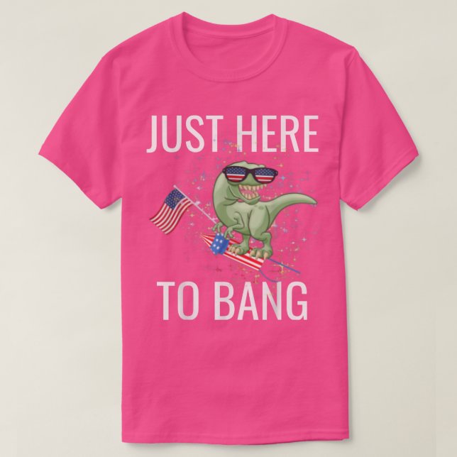 Bara här till Bang 4:e juli TRe T Shirt (Design framsida)