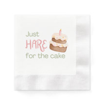 Bara "Hare" för tårtsdessertservett
