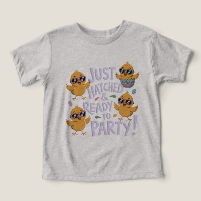 Bara Hatched och Redo till Party! T Shirt (Design Framsida)