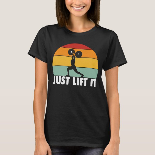 Bara Hiss, det väger lyftkraften med PowerL T Shirt (Framsida)