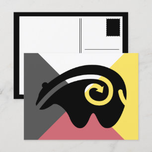 bära hjärtsten vykort