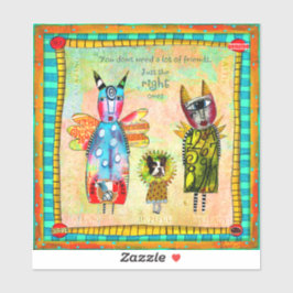 Bara Högerna Ones Vinyl Art Sticker Klistermärken