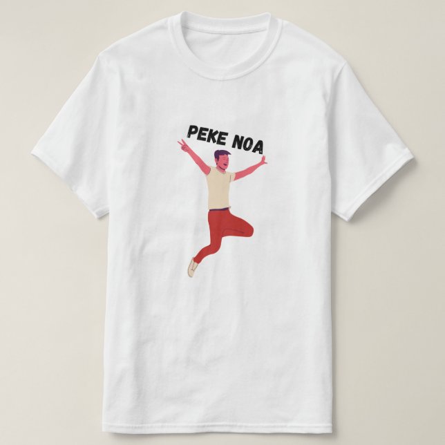 bara hopp in Maori - peke noa T Shirt (Design framsida)