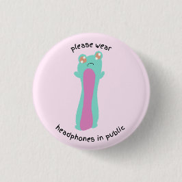 bära hörlurar hos allmänheten knapp