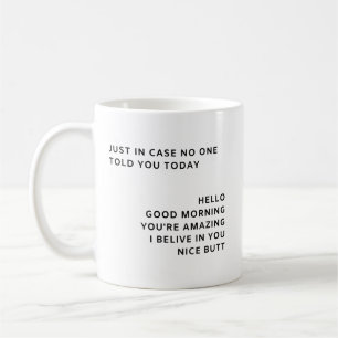 Bara i Fodral berättade ingen för er i dag Kaffemugg