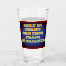 Bara i Kristus kan verklig fred förverkligas.