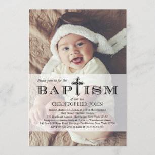 Bara inbjudan till Fullt Photo Baptism