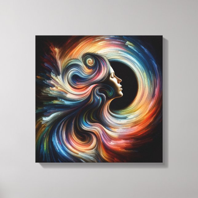 Bara jag canvastryck (Framsida)