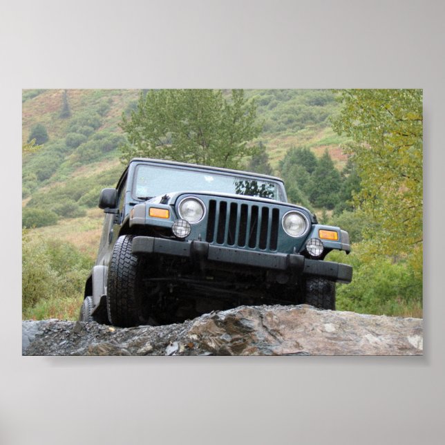 Bara jag och min Jeep - Av Logan Guinn Poster (Framsidan)