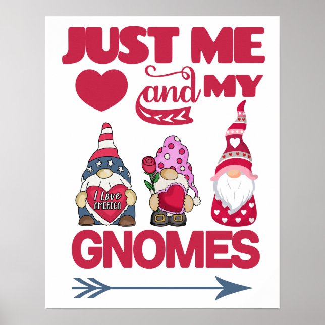 Bara jag och mina Gnomes Poster (Framsidan)
