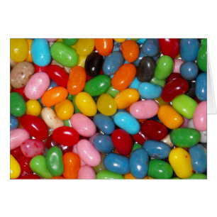 Bara Jelly Beans Hälsningskort