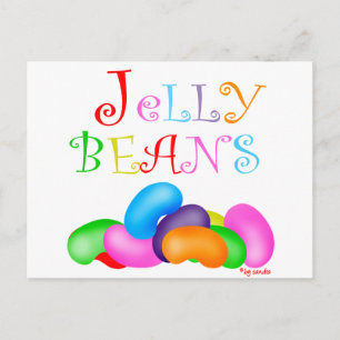 Bara Jelly Beans Vykort