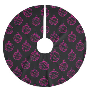 Bara julinsamling - Bauble Julgransmatta Borstad Polyester