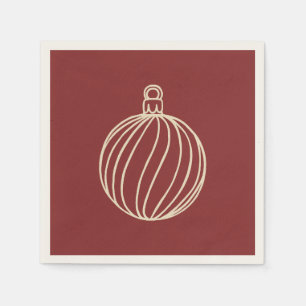 Bara julinsamling - Bauble Pappersservett