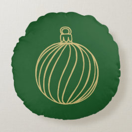 Bara julinsamling - Bauble Rund Kudde