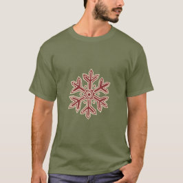 Bara juluppbörd - snöflingor t shirt