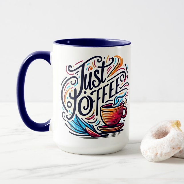 Bara kaffe mugg (Med munk)