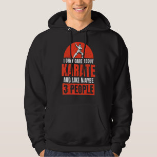 Bara Karate och liknande kanske tre personer Karat Hoodie