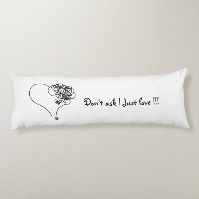 Bara kärlek kudde (Baksidan)