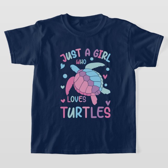 Bara kärlek sköldpaddor t shirt (Laydown)