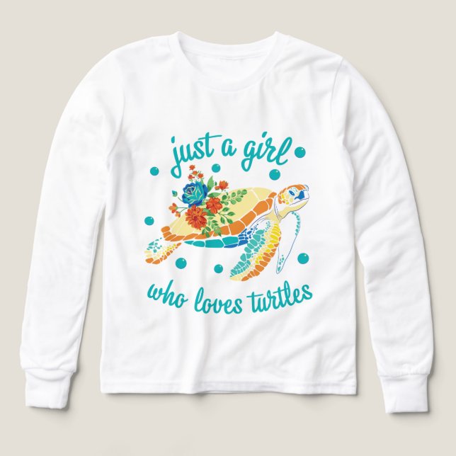 Bara kärlek sköldpaddor t shirt (Design framsida)