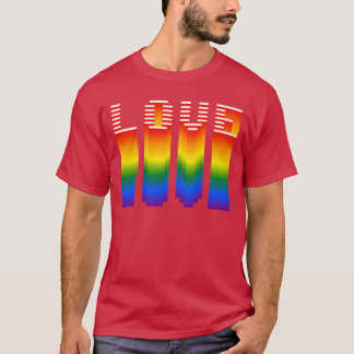 Bara kärlek tjej t shirt