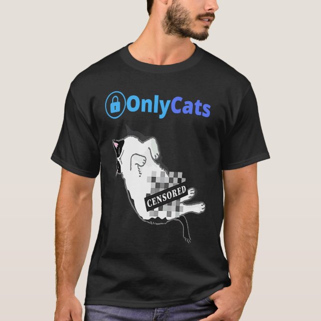 BARA KATTER T SHIRT (Framsida)