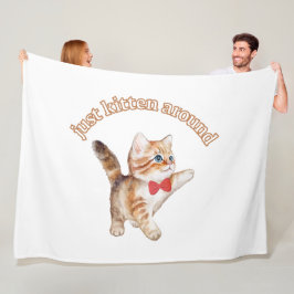 Bara kattunge runt filt