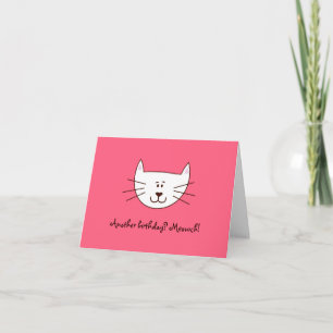 Bara "Kittying"-hälsningskort Kort
