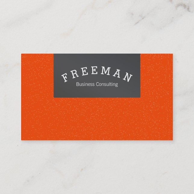 Bara klar och modern visitkort (Baksida)