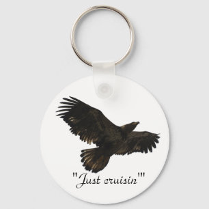 "Bara kryssning'Eagle Spirit' Nyckel-kedjan Nyckelring