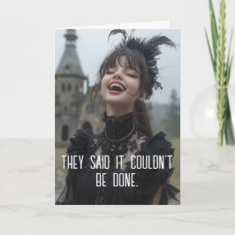 BARA LAUGH GRATTISS-KORT TACK KORT