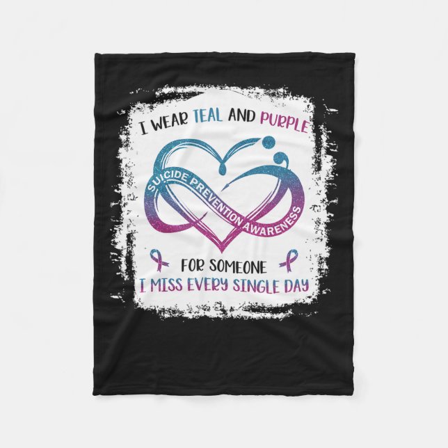 Bära Lila åt nån jag missar varje gång D Fleecefilt (Framsidan)