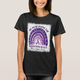 Bära Lila Fibromyalgia Awareness Gnome Fo T Shirt