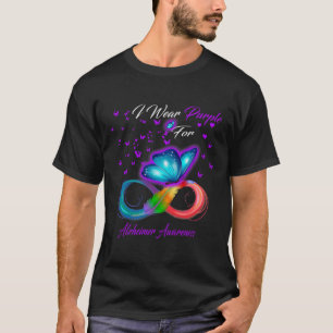 Bära Lila för Alzheimerheimers medvetenhet 1 T Shirt