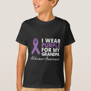 Bära Lila för min farmafärgfamilj Kärlek T Shirt