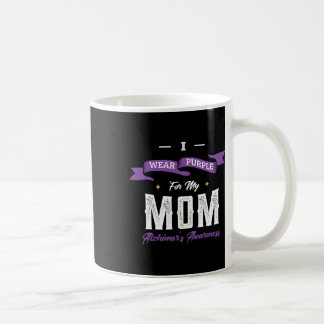 Bära Lila för min Mamma-Alzheimers sjukdom H Kaffemugg